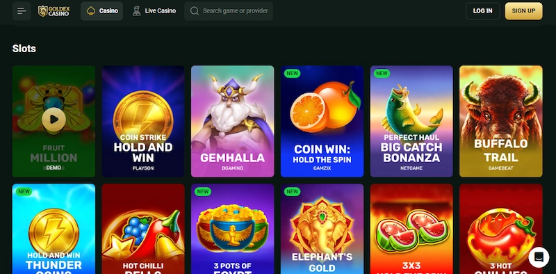 Goldex Casino Slots
